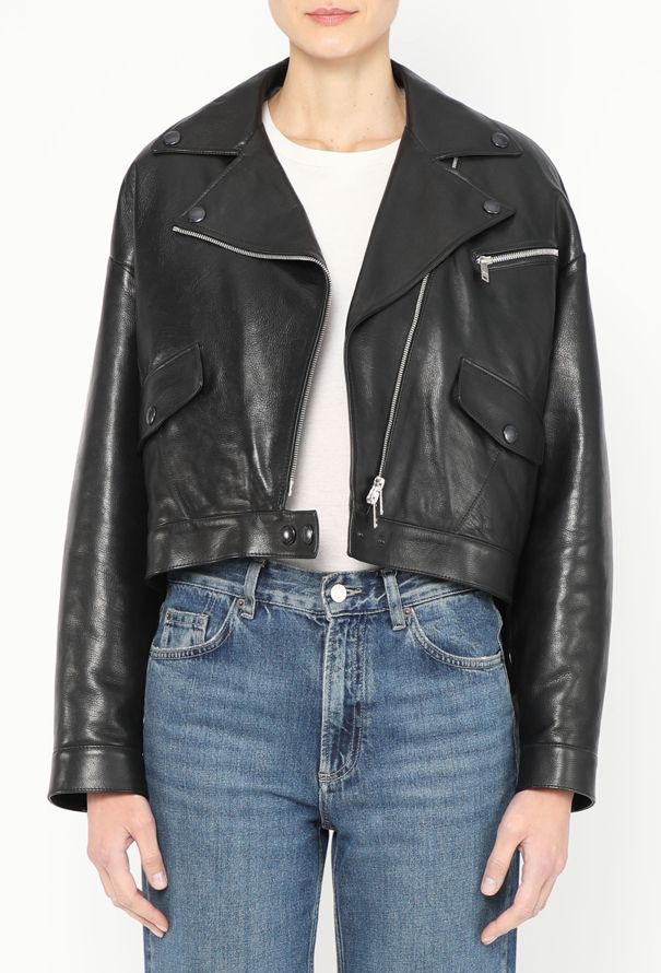 Sonia Rykiel F/W 2018 Shearling-lined Biker Jacket - 1