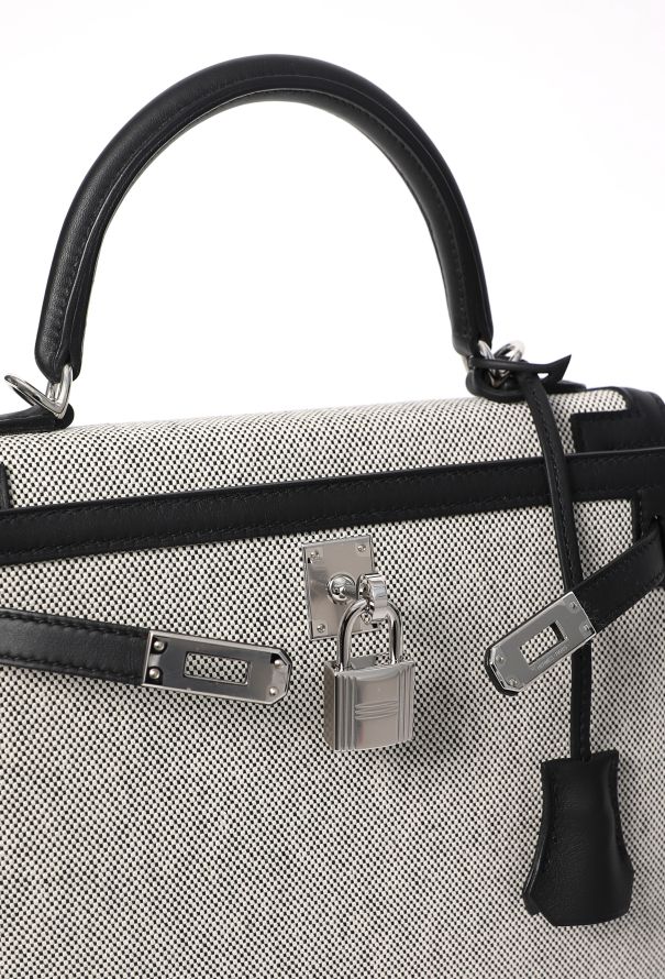 Hermès Toile H & Black Swift Kelly Sellier 25, 2026 - 14