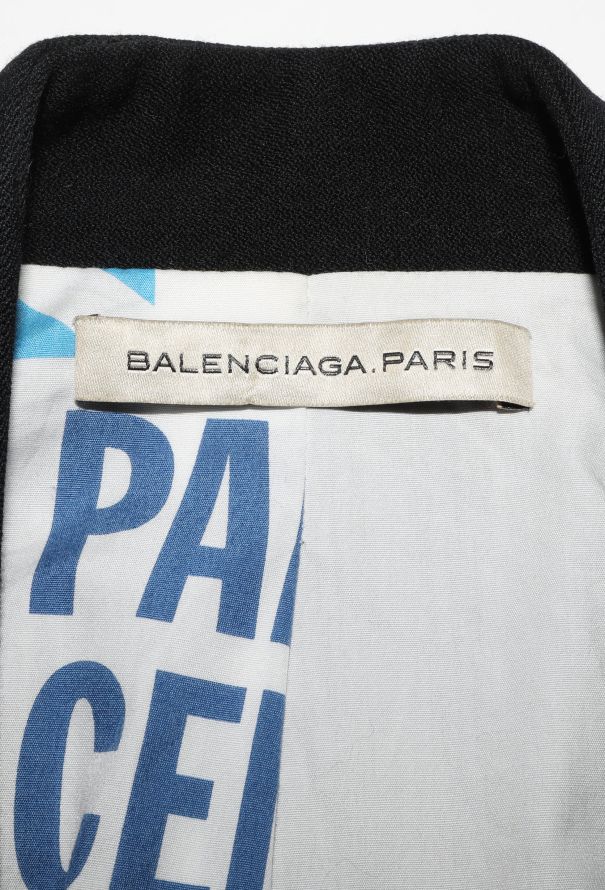 Balenciaga F/W 2010 Collarless Blazer - 6