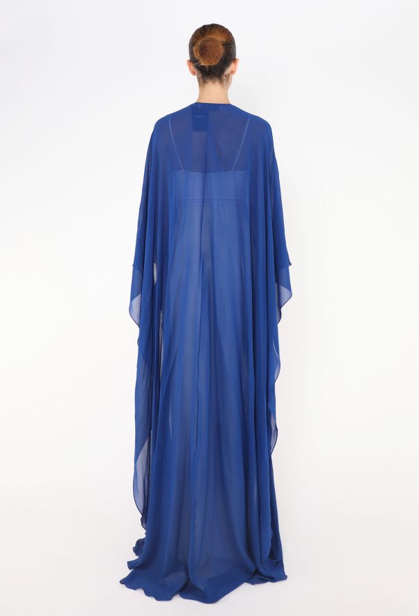 Saint Laurent S/S 2013 Silk Tassel Cape - 5 Saint Laurent S/S 2013 Silk Tassel Cape - 5