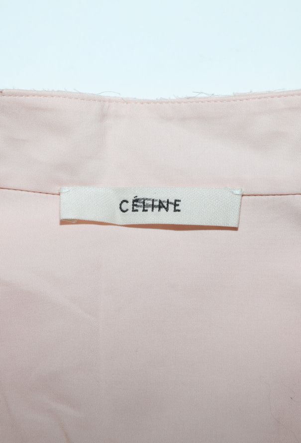Céline Collarless Cotton Tunic - 5