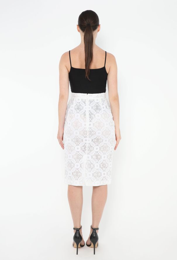 Alexander McQueen 2019 Crochet Lace Skirt - 3