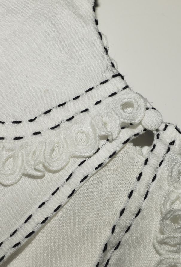 Vita Kin Embroidered Linen Eyelet Top - 5 Vita Kin Embroidered Linen Eyelet Top - 5