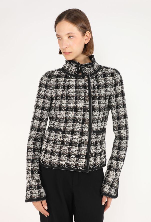Chanel Checkered Tweed Jacket, F/W 2008 - 4