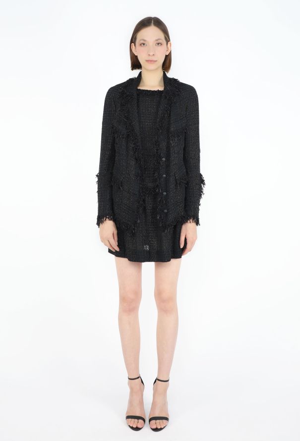 Chanel 2007 Iridescent Tweed Blazer - 4