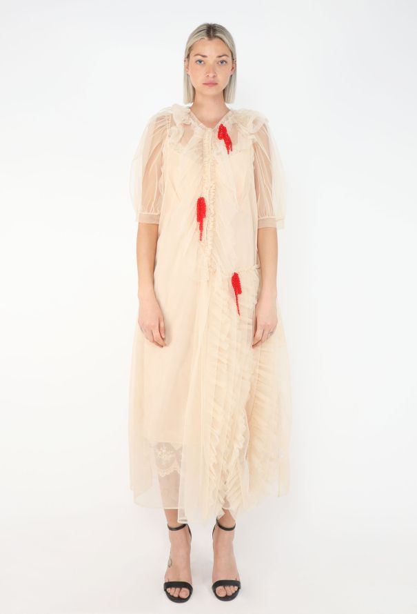 white summer long sleeve dresses Bella and Bloom Boutique main image 1