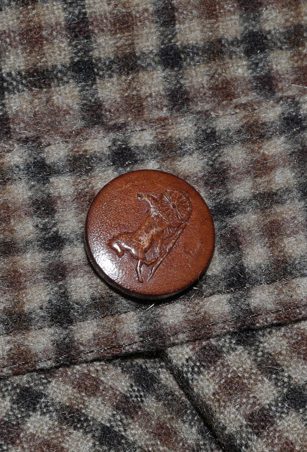 Céline '70s Calèche Belted Capelet Coat - 10