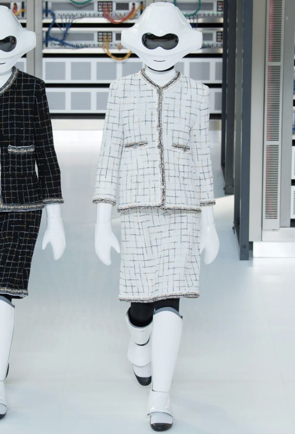 Chanel Cocobot Lamé Tweed Jacket, S/S 2017 - 2
