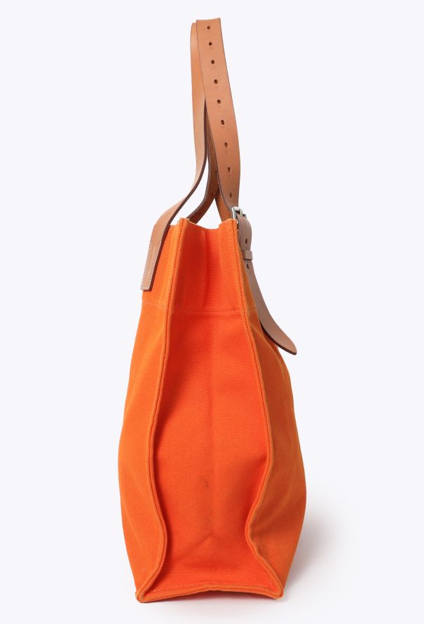 Hermès 2010 Étrivière Toile Shopping Tote Bag - 5