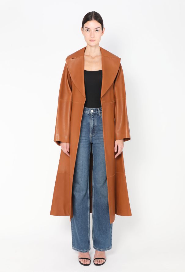 Calfskin coat discount