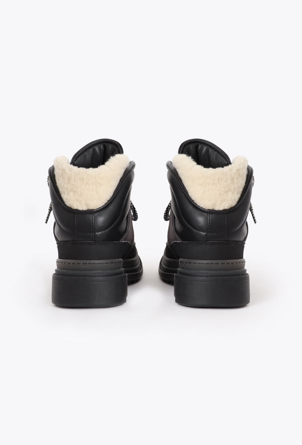 Chanel 2019 Shearling-Lined Snow Boots - 4 Chanel 2019 Shearling-Lined Snow Boots - 4