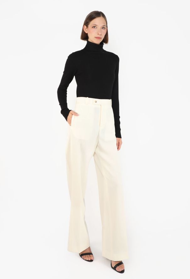 Céline F/W 2016 Twill Slit Trousers - 4