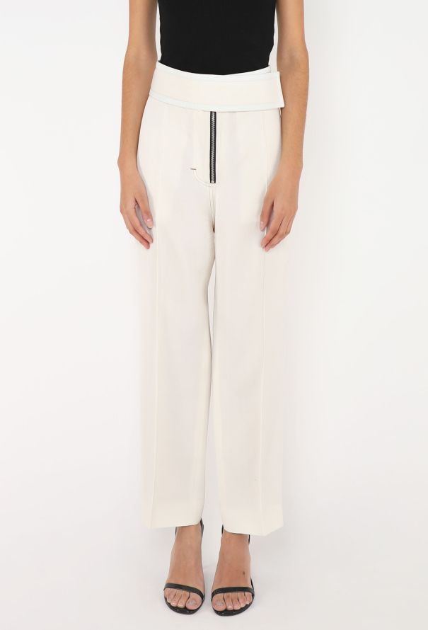 Céline S/S 2016 Silk Belted Trousers - 4 Céline S/S 2016 Silk Belted Trousers - 4