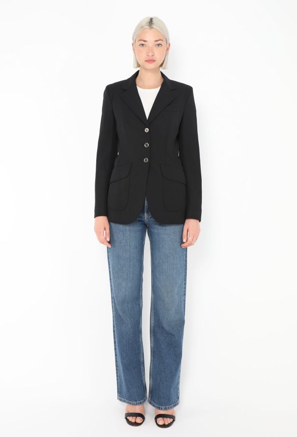 Prada 2006 Tailored Twill Blazer - 2
