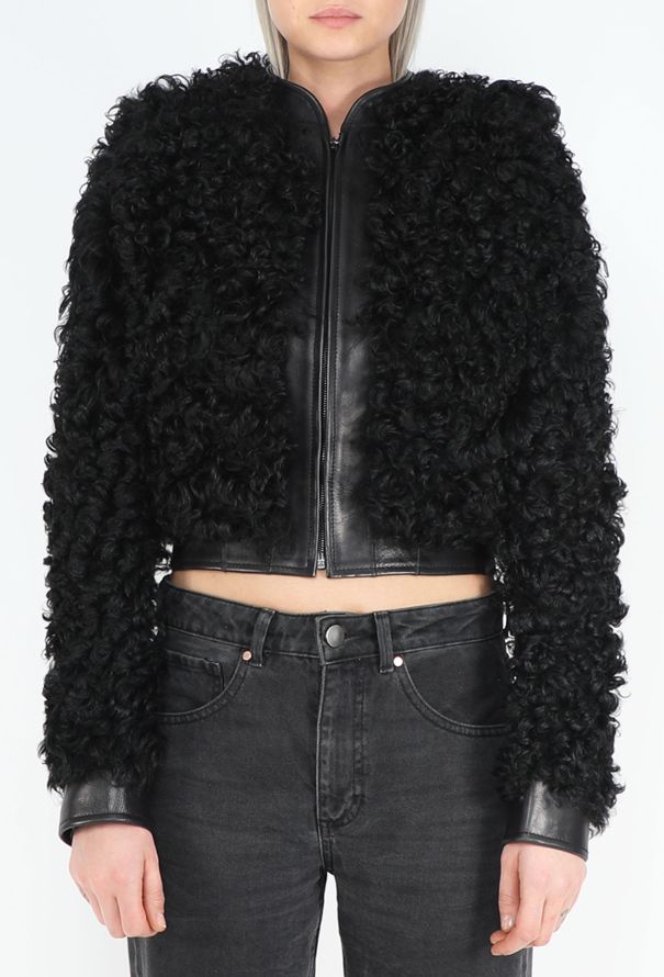 Balenciaga Pre-Fall 2008 Mongolian Shearling Jacket - 3