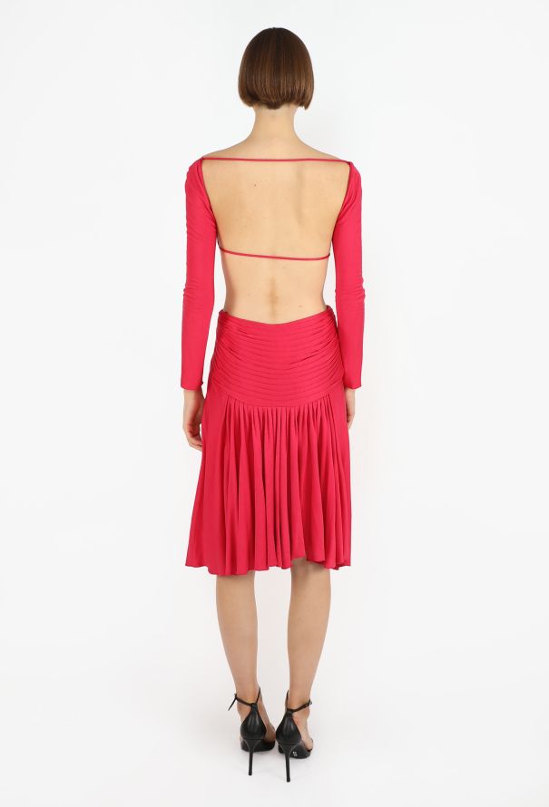 Gianni Versace Open-Back Draped Dress, 2001 - 5