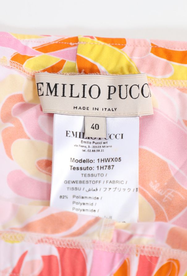 Emilio Pucci S/S 2021 Abstract Printed Ensemble - 7