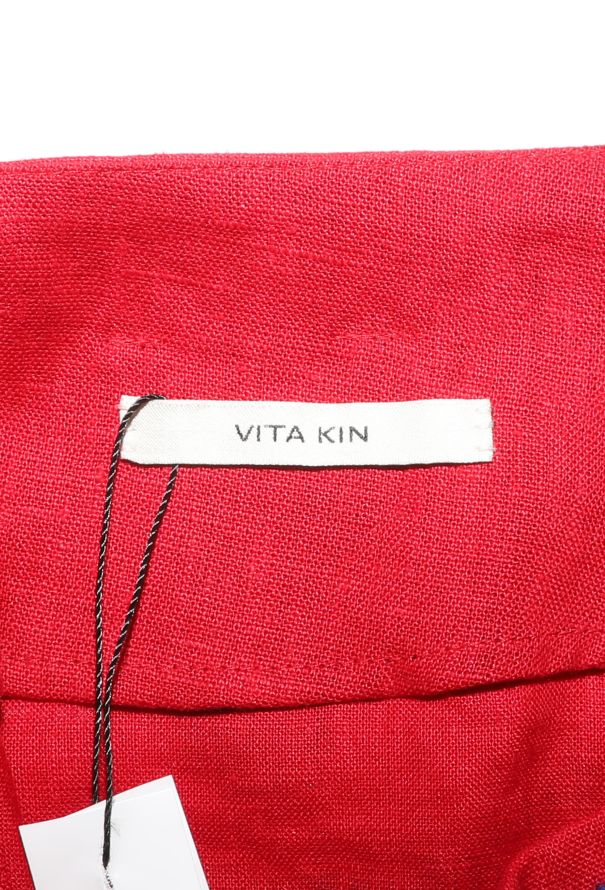 Vita Kin Embroidered Linen Tassel Skirt - 5