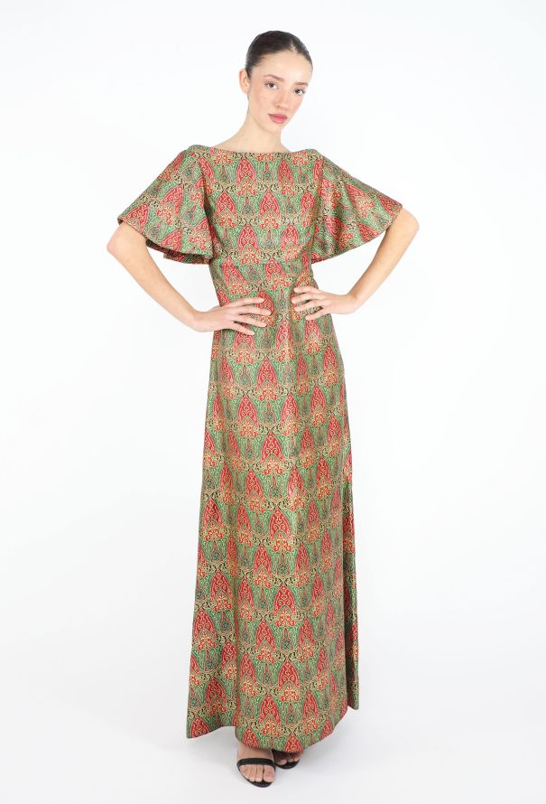 Madame Grès HIGHLY COLLECTOR 1960s Couture Empire Gown - 4