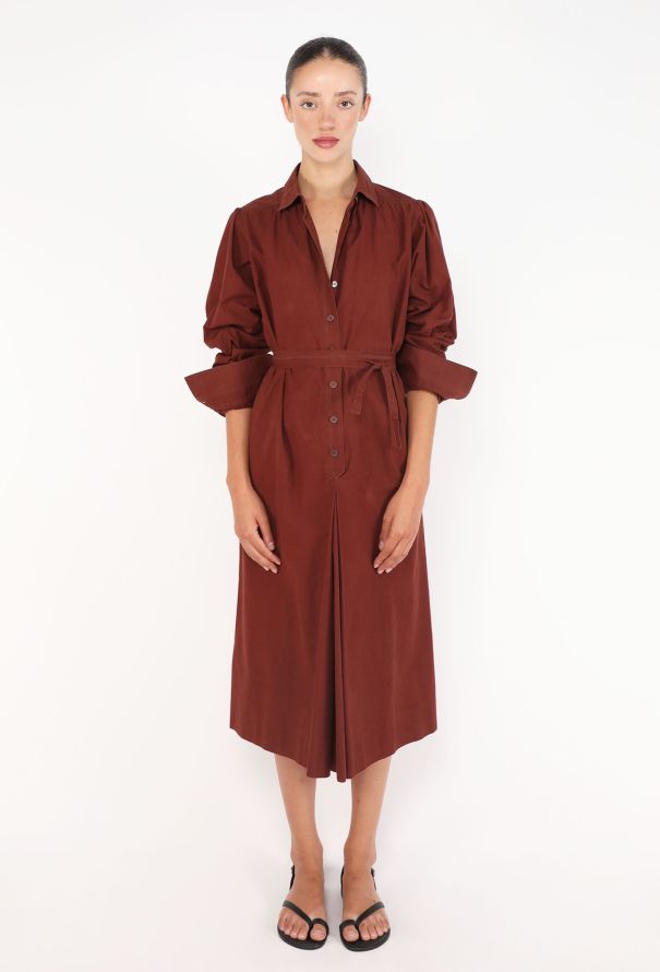 Saint Laurent Belted Saharan Cotton Tunic, 1970s - 1