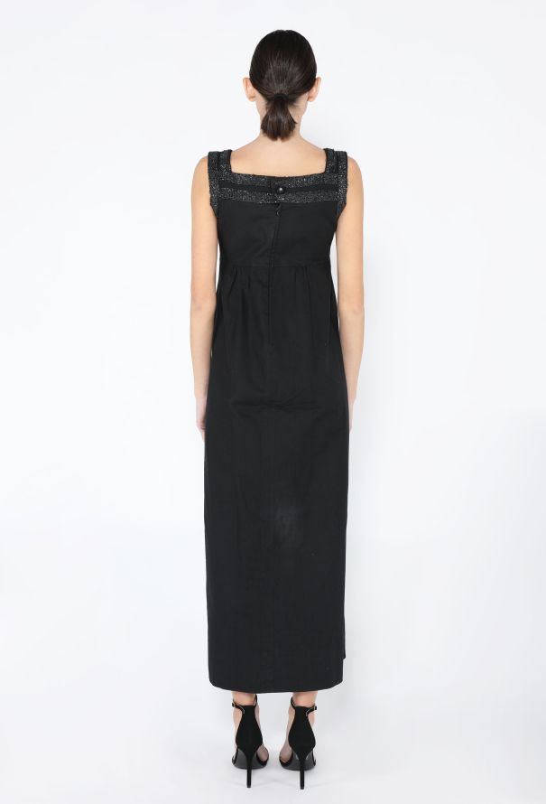 Saint Laurent '70s Beaded Maxi Dress - 4