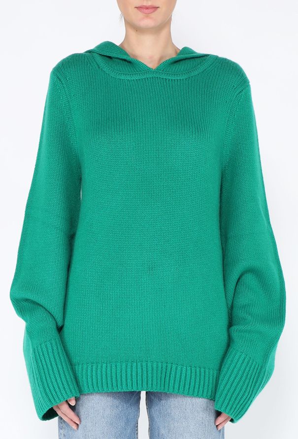Khaite 2021 Elodie Cashmere Hooded Sweater - 1