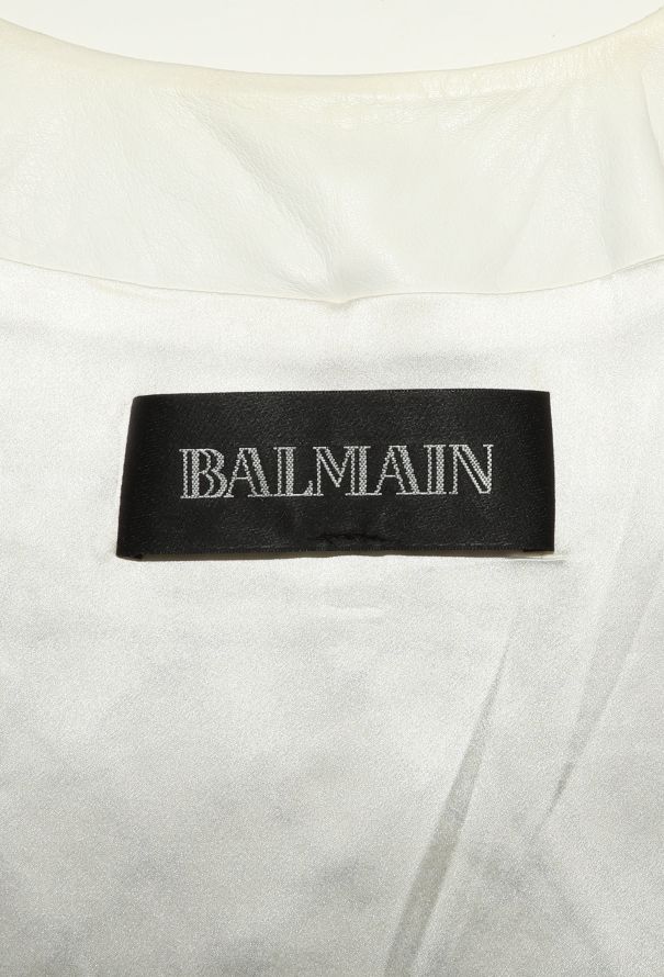 Balmain EXQUISITE F/W 2012 Adorned Leather Top - 9 Balmain EXQUISITE F/W 2012 Adorned Leather Top - 9
