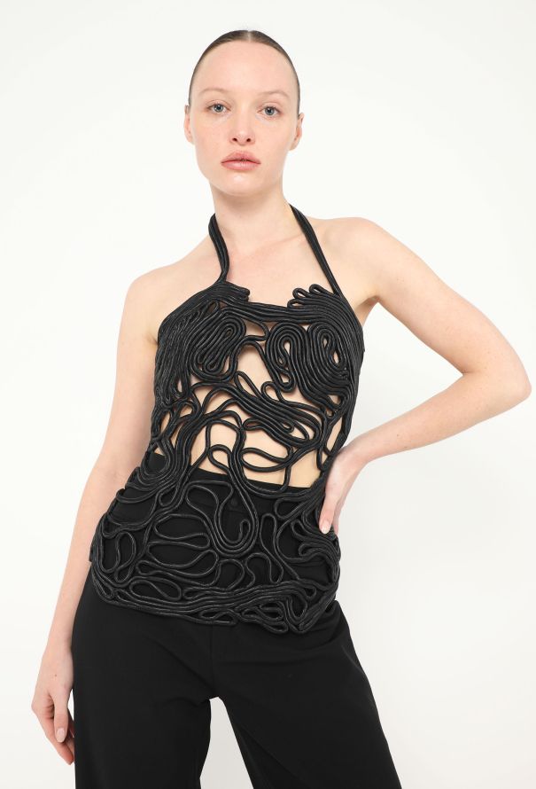 Threeasfour F/W 2010 Rope Halter Top - 1