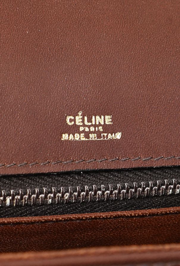 Céline '70s Canvas & Leather Crécy Bag - 12