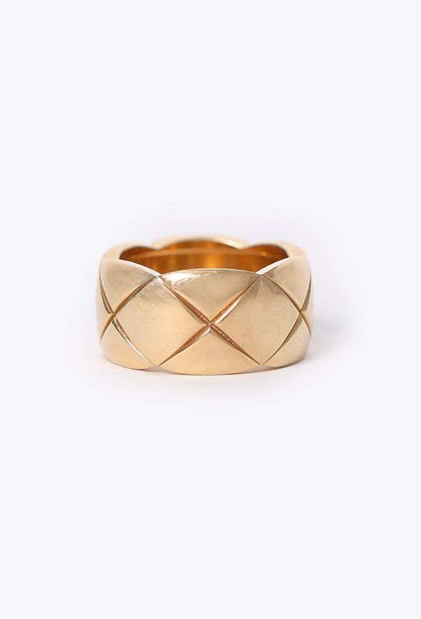 Chanel 18K Yellow Gold Coco Crush Ring - 1