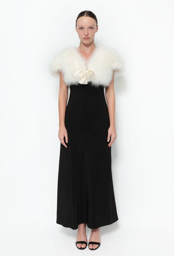 Marabou bolero clearance