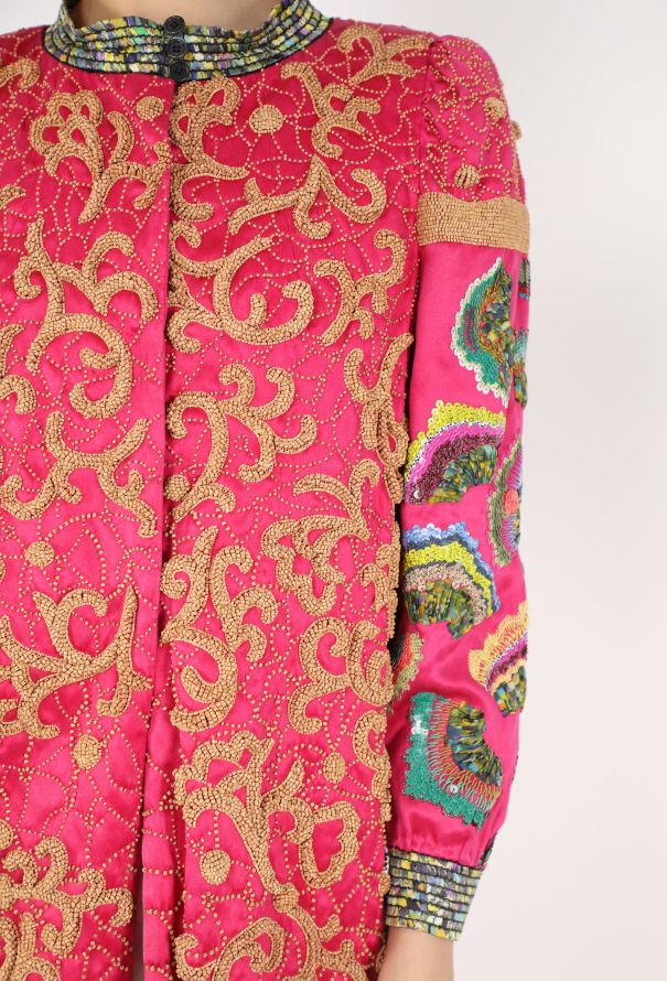 Dries Van Noten Hand-Embellished Silk Jacket, F/W 2008 - 6
