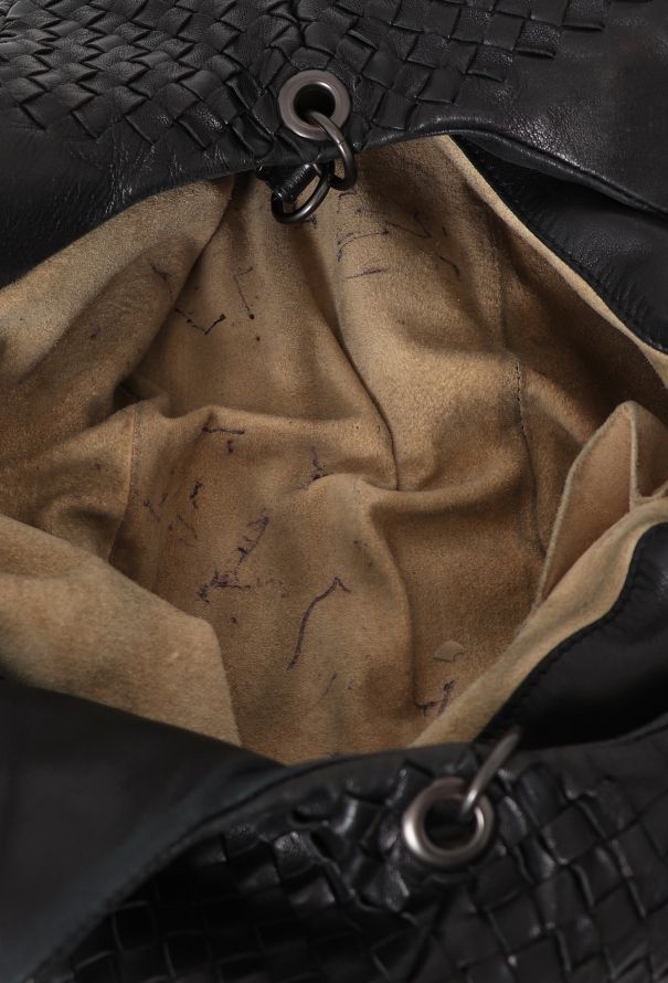 Bottega Veneta Intrecciato Campana Leather Bag - 12