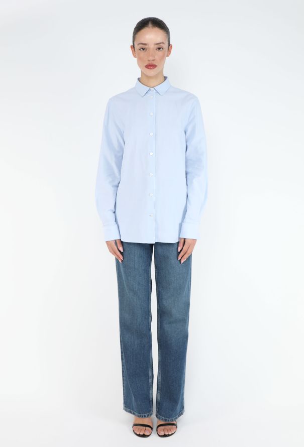 The Row 2023 Metis Classic Cotton Shirt - 3