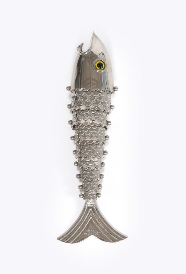 Gucci Rare 1965 Fish Bottle Opener - 1