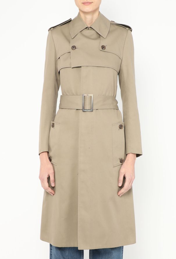 Dior F/W 2006 Hedi Slimane Belted Trench - 4