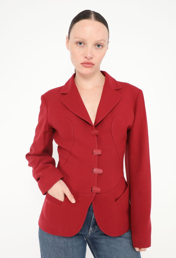 Alaïa Collector F/W 1991 Hourglass Blazer - 3 Alaïa Collector F/W 1991 Hourglass Blazer - 3