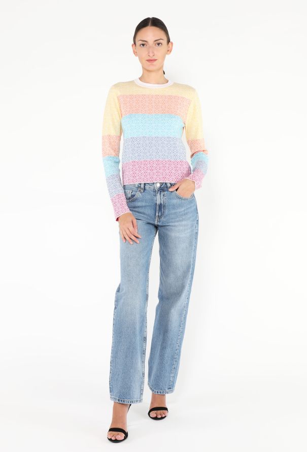 Loewe 2025 Anagram Jacquard Sweater - 4