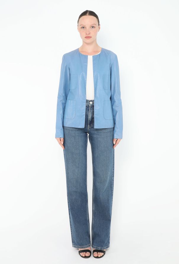 Chanel Resort 2015 Paris-Dubai Leather Lurex Jacket - 5 Chanel Resort 2015 Paris-Dubai Leather Lurex Jacket - 5