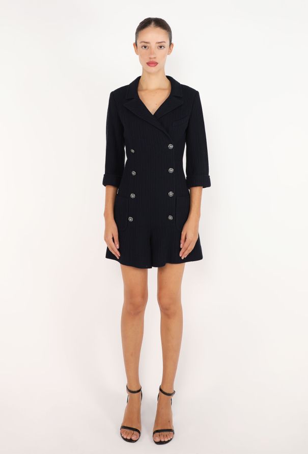 Chanel Ribbed Knit 'CC' Romper, 2013 - 3