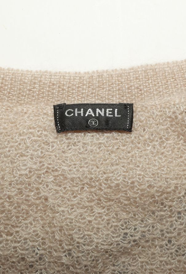 Chanel Embroidered Mohair Sweater - 4 Chanel Embroidered Mohair Sweater - 4