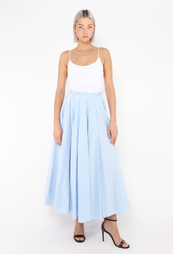 Alaïa 2022 Panelled Cotton Skirt - 3