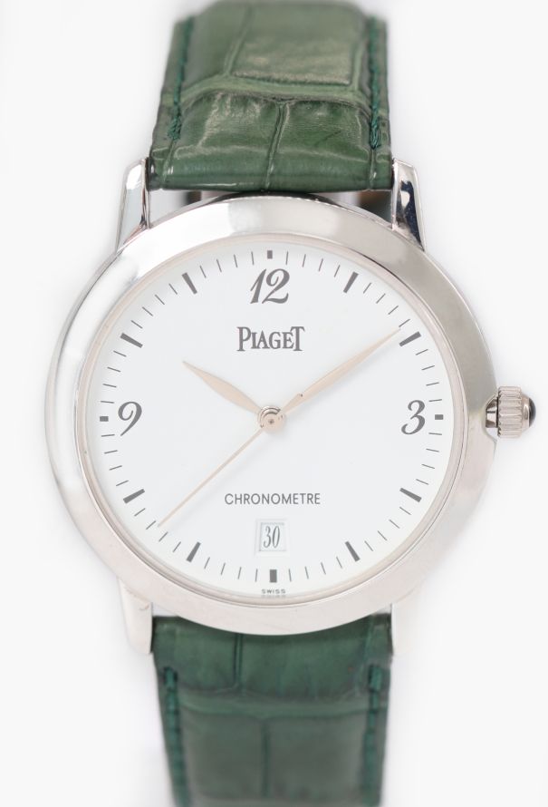 Piaget Automatic Chronometre 18k White Gold Watch - 2