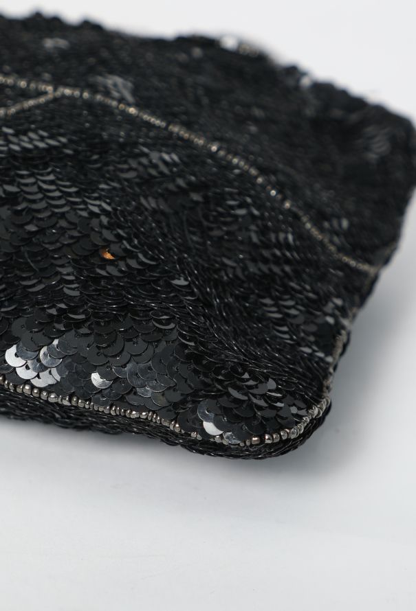 Chanel '90s Mini Trompe-l’oeil Sequin Tote Bag - 10