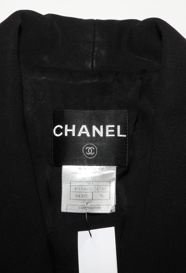 Chanel F/W 2008 Tailored Shawl Blazer - 7 Chanel F/W 2008 Tailored Shawl Blazer - 7