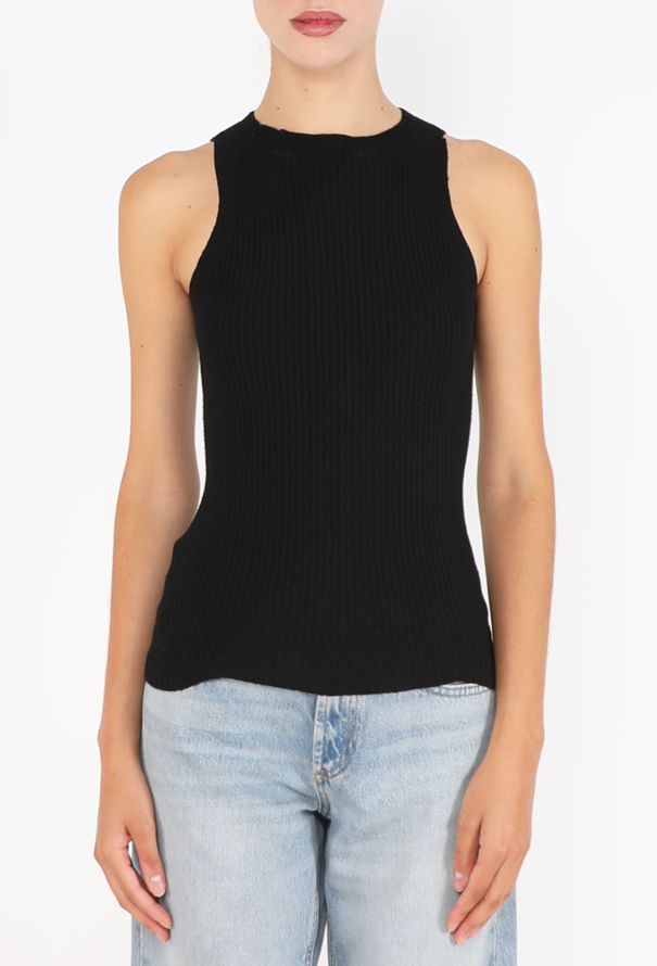 The Row Ribbed Knit Tank Top - 1