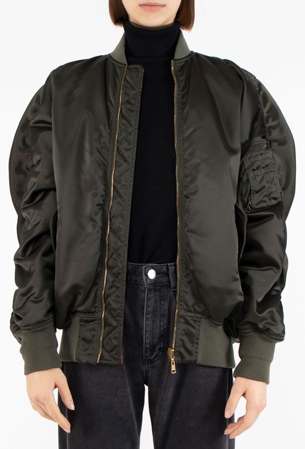 Balenciaga 2016 Reversible MA-1 Bomber Jacket - 1