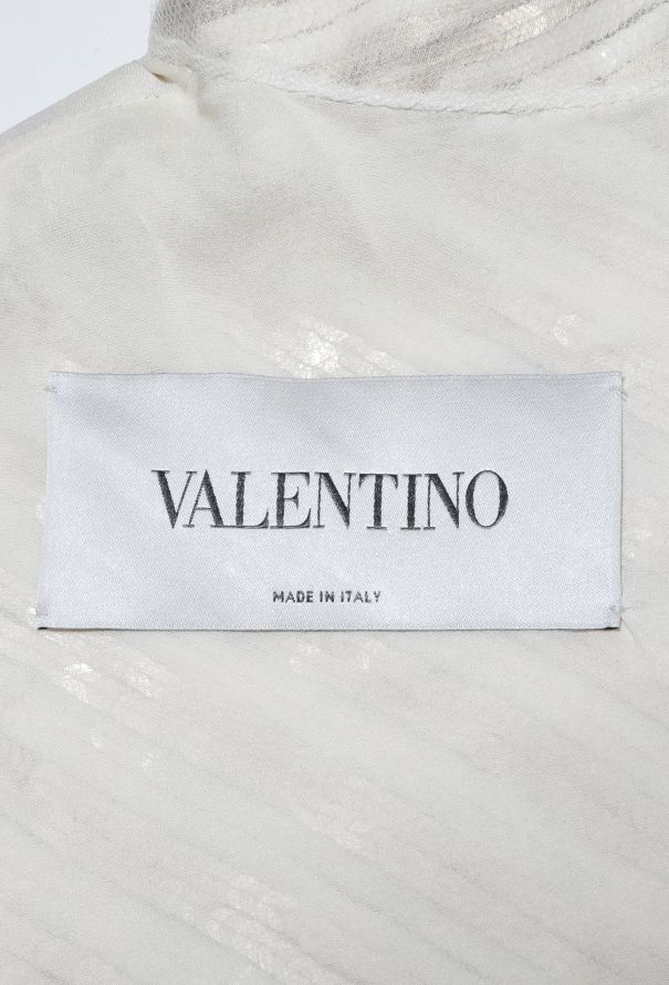 Valentino 2022 Sequin Appliqué Fluted Dress - 5 Valentino 2022 Sequin Appliqué Fluted Dress - 5