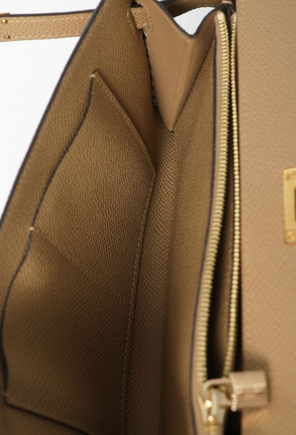 Hermès Poussiere Epsom Tressage Kelly To Go - 12