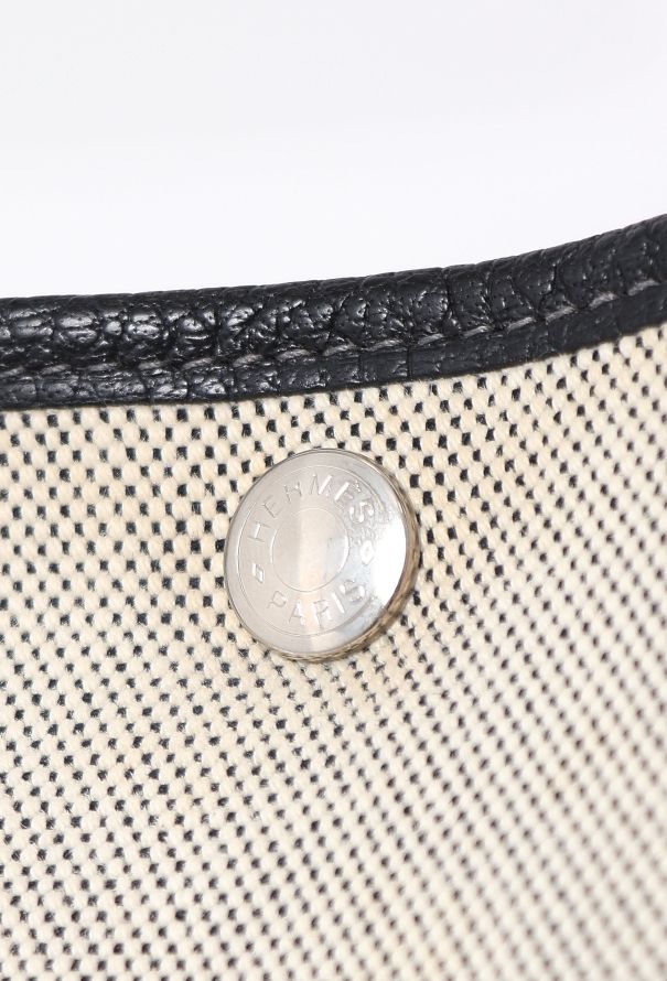 Hermès Navy Toile H & Négonda Garden Party 30 - 11